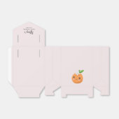 Roze Kleine Cutie Theme Baby shower Bedankdoosjes (Uitgevouwen)