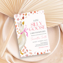 Roze Kleine Dwaze Gans Baby Shower