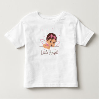 Roze kleine engel vleugels Schattigee baby meisje Kinder Shirts