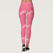 roze kleine leggings (Achterkant)