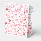 Roze Kleine Liefje Valentijnsdag Baby shower Bedankdoosjes (Achterkant)