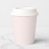 Roze Kleine Miss Onederful Meisje 1e Verjaardag Papieren Bekers (Achterkant)