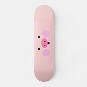 Roze kleine piiggy-skateboard persoonlijk skateboard