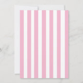 Roze kleine pompoen Het is een Girl Autumn Baby sh Kaart (Achterkant)