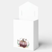 Roze Kleine Pompoen Thema Meisje Baby shower Bedankdoosjes (Geopend)