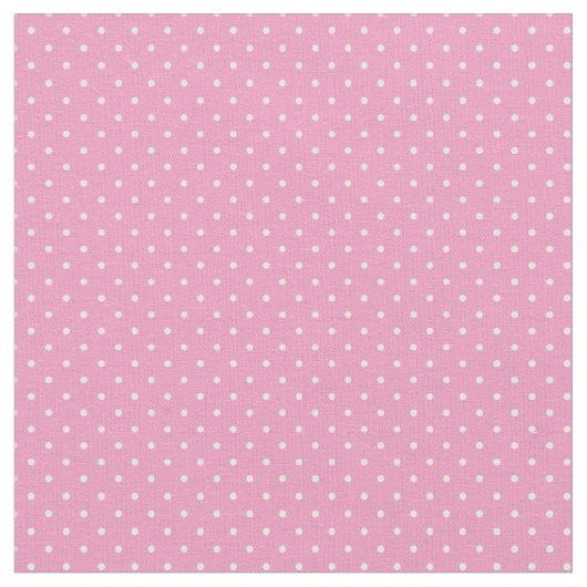 Roze kleine Stippen Stof (Close Up)