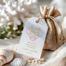 Roze Kleine Strandmeid Verjaardag