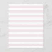 Roze kleine stropdassen voor Baby Kaart (Achterkant)