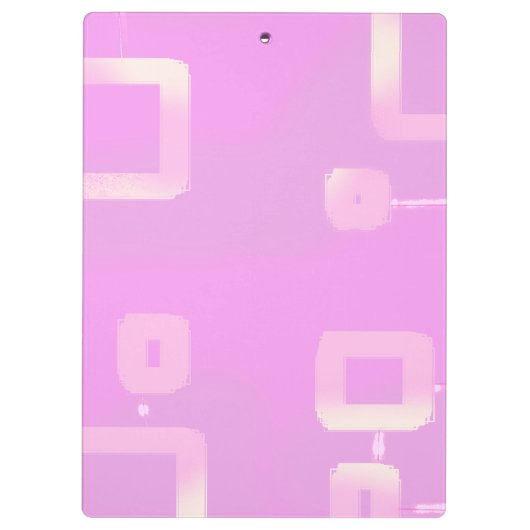 Roze Klembord (Achterkant)