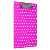 Roze klembord met kletsnat met kletsnat (Rechts)