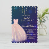 Roze klep, blauw Vrijgezellenfeest Kaart (Staand voorkant)