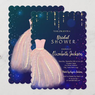 Roze klep, blauw Vrijgezellenfeest Kaart