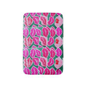 Roze kleur badmat (Voorkant Verticaal)