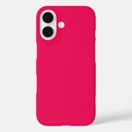 Roze Kleur iPhone 16 Hoesje
