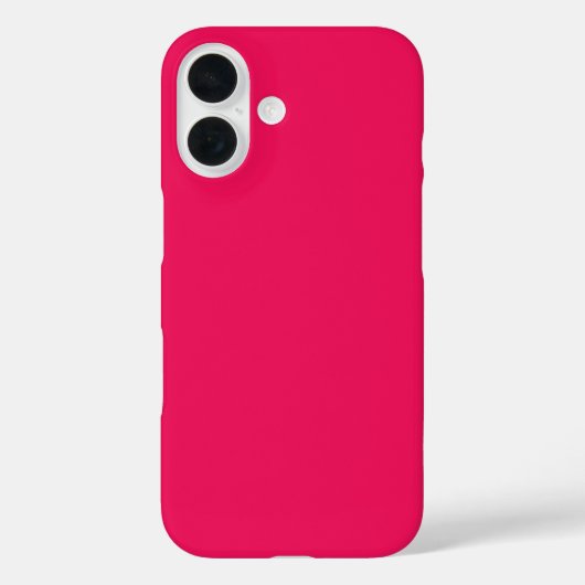Roze Kleur Case-Mate iPhone Case (Achterkant)