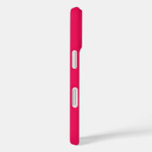 Roze Kleur Case-Mate iPhone Case (Achterkant / Rechts)
