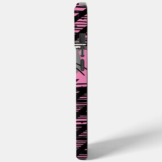 Roze kleur Case-Mate iPhone case (Achterkant / Links)