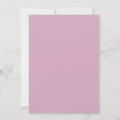 Roze Kleur Kaart (Achterkant)