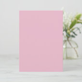 Roze kleur kaart (Staand voorkant)