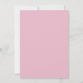 Roze kleur kaart (Achterkant)