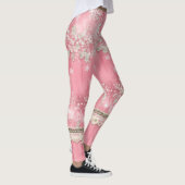 Roze kleur leggings (Rechts)