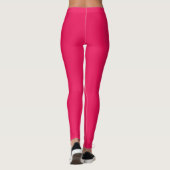 Roze Kleur Leggings (Achterkant)