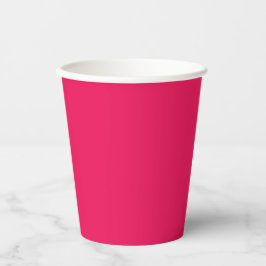 Roze Kleur Papieren Bekers