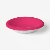 Roze Kleur Papieren Kommen (Gebogen)