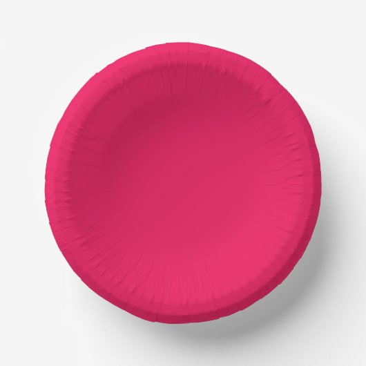 Roze Kleur Papieren Kommen (Voorkant)