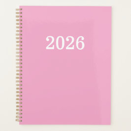 Roze Kleur Persoonlijk Planner