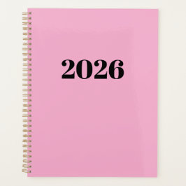 Roze Kleur Persoonlijk Planner
