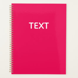 Roze Kleur Persoonlijk Planner