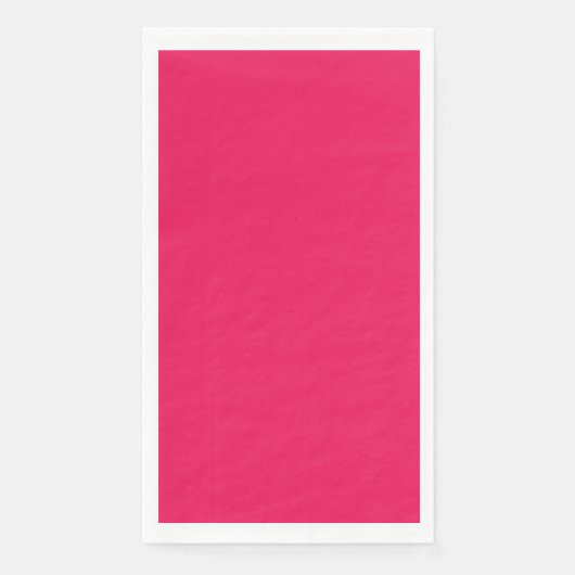 Roze Kleur Servet (Voorkant)