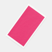 Roze Kleur Servet (Hoek)