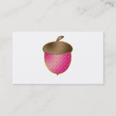 Roze kleur visitekaartje (Achterkant)