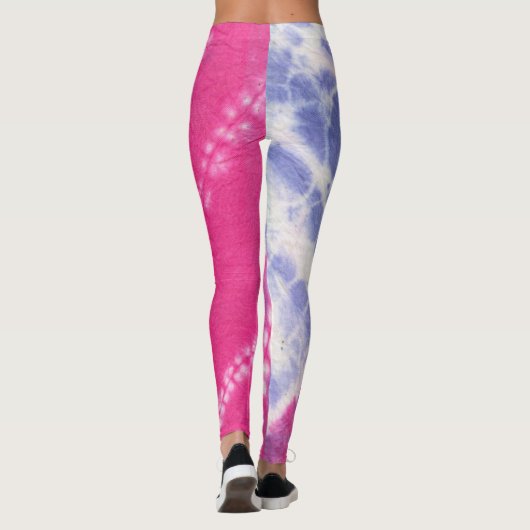 Roze kleuren Leggings (Achterkant)