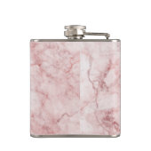 Roze kleurkolf heupfles (Achterkant)