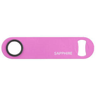 Roze kleurnaam saffier speed flessenopener