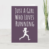 Roze Kleurrijke Hardloopkaarten Voor Meisjes Schat Kaart (Voorkant)