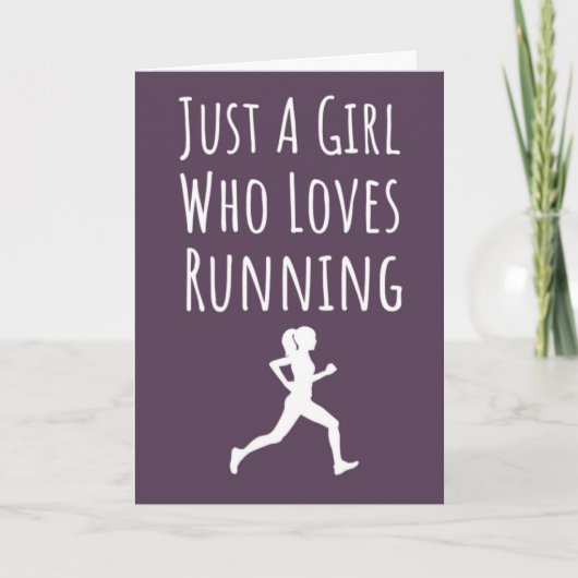 Roze Kleurrijke Hardloopkaarten Voor Meisjes Schat Kaart (Voorkant)