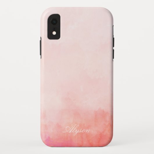 Roze kleurstof - Naam toevoegen Case-Mate iPhone Case (Achterkant)