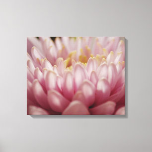 Roze kleverschilderkunst canvas afdruk