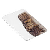 Roze klif stijgend boven wolken magneet (Rechterzijde)