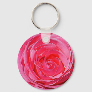 Roze klimmende Roos Sleutelhanger