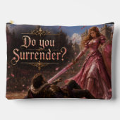 Roze klingeldame ridder Tweezijdige Fantasy Access Etui (Voorkant)