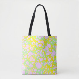 Roze Klonten Tote Bag