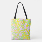 Roze Klonten Tote Bag (Achterkant)