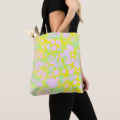 Roze Klonten Tote Bag (Dichtbij)