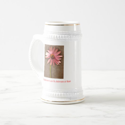 Roze kloonventilator - Ik ben van Beloved en van m Bierpul (Voorkant links)