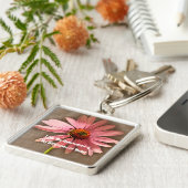 Roze kloonventilator - Ik ben van Beloved en van m Sleutelhanger (Zijkant)